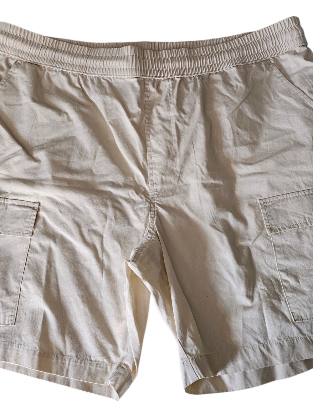 Target Men's Cargo Shorts in Off-White